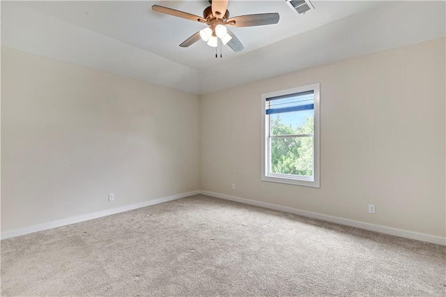 11212 W 170th Pl, Overland Park, KS 66221 - empty room featuring carpet floors, baseboards, and a ceiling fan
