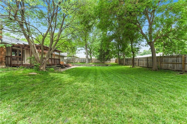 2217 Kingman St, Leavenworth, KS 66048 - view of fenced backyard