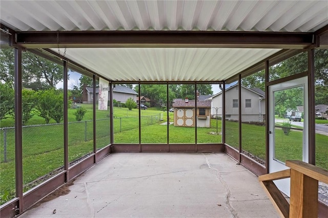 18104 E 24th St S, Independence, MO 64057 - view of unfurnished sunroom