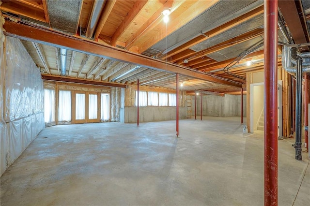 4411 N Mulberry Dr, Kansas City, MO 64116 - below grade area featuring stairs