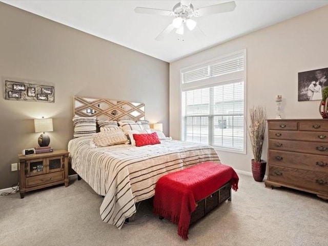 11179 S Summit St, Olathe, KS 66062 - bedroom featuring carpet floors, a ceiling fan, and baseboards