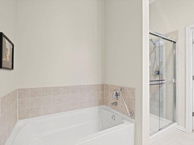 11179 S Summit St, Olathe, KS 66062 - full bathroom with a garden tub and a shower stall
