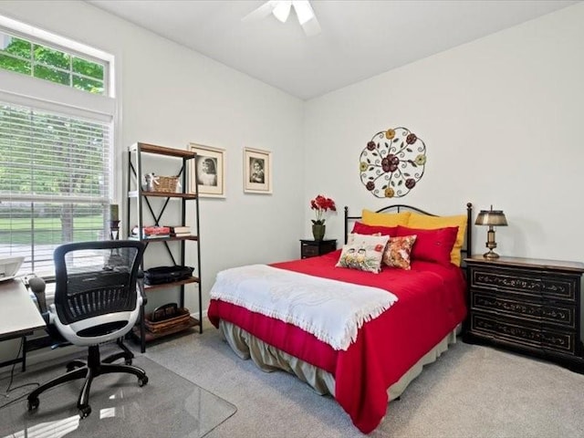11179 S Summit St, Olathe, KS 66062 - carpeted bedroom with a ceiling fan