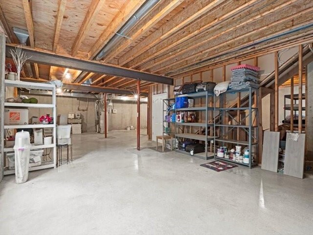11179 S Summit St, Olathe, KS 66062 - view of unfinished below grade area