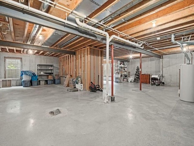 11179 S Summit St, Olathe, KS 66062 - below grade area with water heater