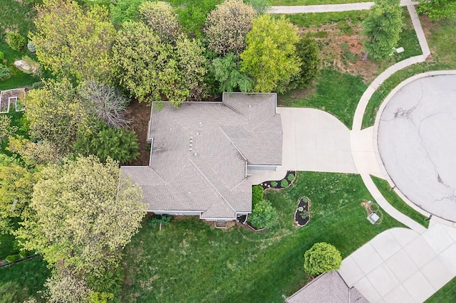 drone / aerial view
