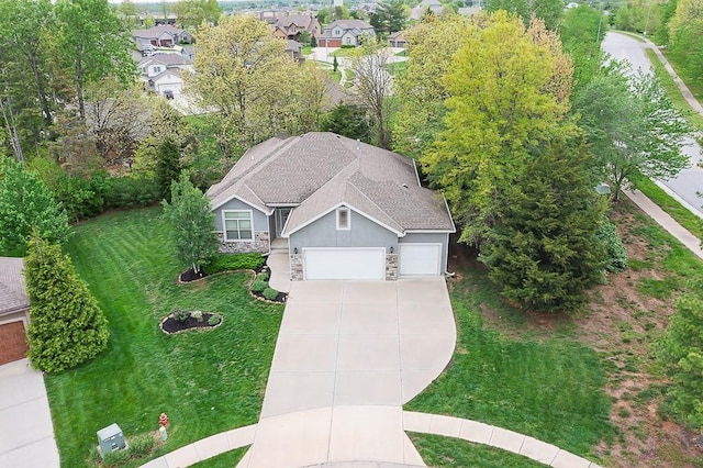 bird's eye view