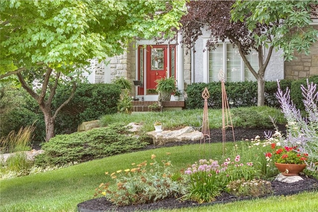 26266 W 110th Ter, Olathe, KS 66061 - view of front of property featuring stone siding