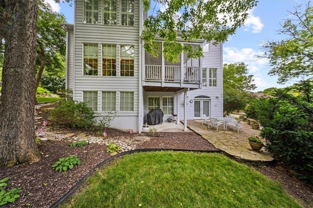 26266 W 110th Ter, Olathe, KS 66061 - back of property featuring a patio area