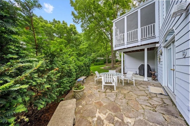 26266 W 110th Ter, Olathe, KS 66061 - view of patio / terrace with area for grilling