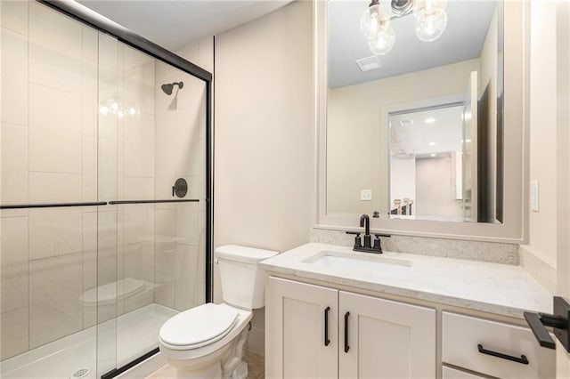 2314 SW Serena Pl, Lees Summit, MO 64082 - full bath with a shower stall and vanity
