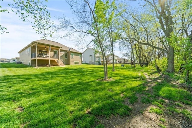 811 W Shawhan Pkwy, Lees Summit, MO 64086 - view of yard with stairs