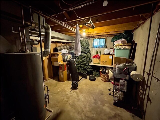 4024 NE 59th Ter, Gladstone, MO 64119 - below grade area with gas water heater