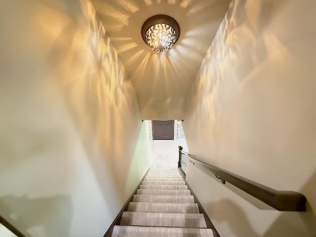 view of stairs
