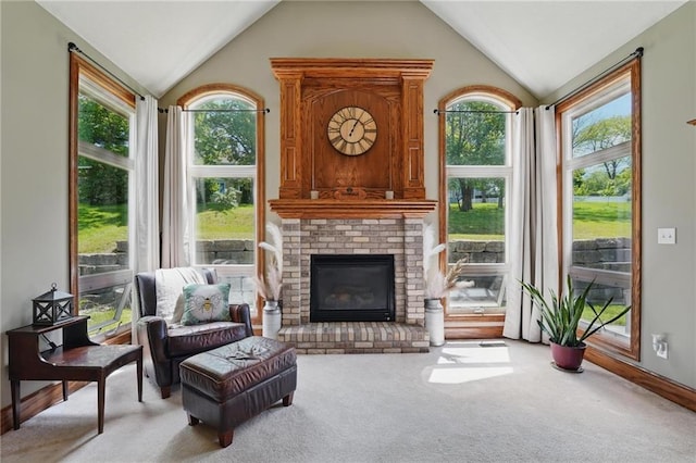 22721 E 27th Street Ct S, Blue Springs, MO 64015 - sunroom / solarium featuring vaulted ceiling and plenty of natural light