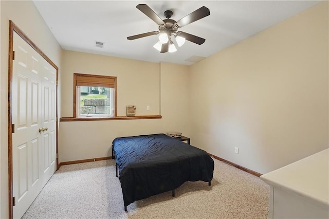 22721 E 27th Street Ct S, Blue Springs, MO 64015 - bedroom with baseboards, a ceiling fan, and carpet floors