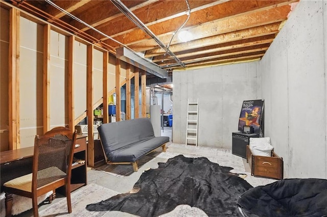 22721 E 27th Street Ct S, Blue Springs, MO 64015 - unfinished below grade area with water heater