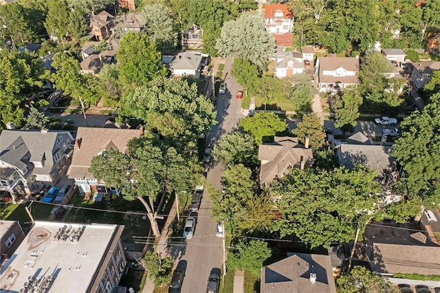 3700 Jefferson St, Kansas City, MO 64111 - aerial perspective of suburban area