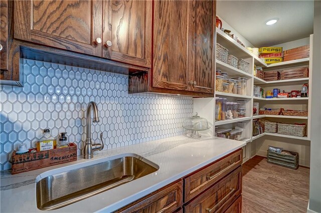 18 Black Hawk Dr, Lake Winnebago, MO 64034 - storage area featuring a sink