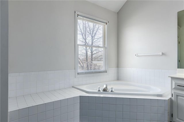 4200 Grand Ave, Leavenworth, KS 66048 - bathroom featuring vanity and a garden tub
