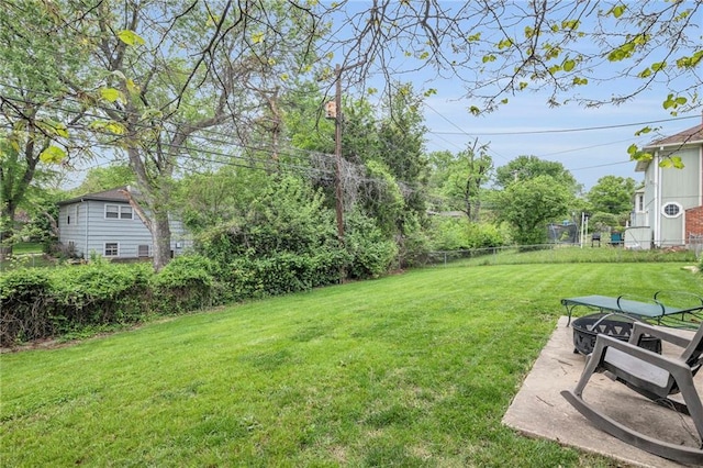 view of yard