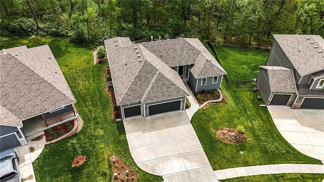 bird's eye view