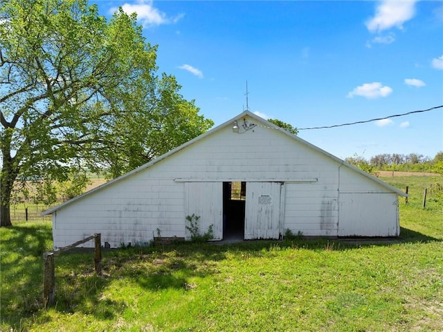 657 N 400th Rd, Overbrook, KS 66524 - view of pole building