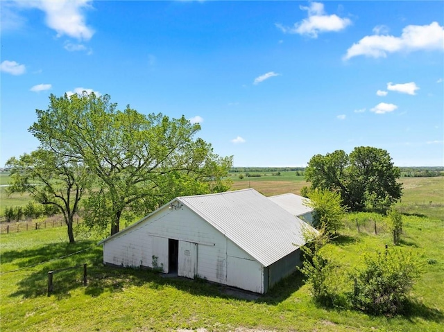 657 N 400th Rd, Overbrook, KS 66524 - view of pole building with a view of rural / pastoral area