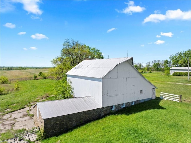 657 N 400th Rd, Overbrook, KS 66524 - view of outbuilding with an outbuilding and a view of rural / pastoral area