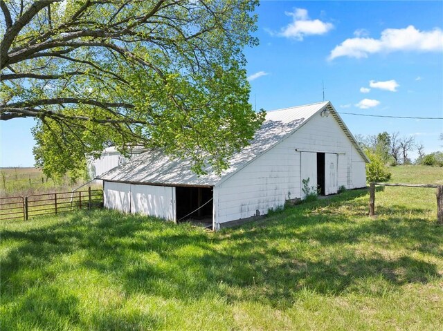657 N 400th Rd, Overbrook, KS 66524 - view of pole building