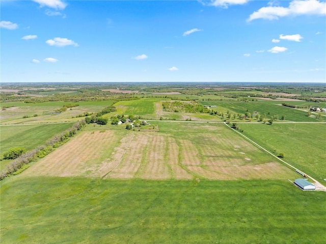 657 N 400th Rd, Overbrook, KS 66524 - overview of rural landscape