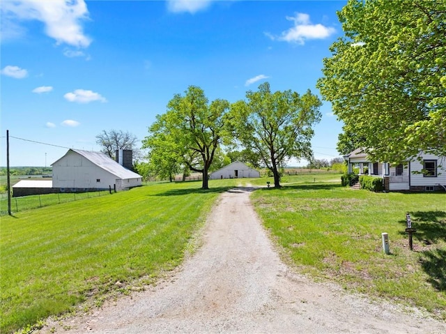 657 N 400th Rd, Overbrook, KS 66524 - view of dirt / gravel driveway