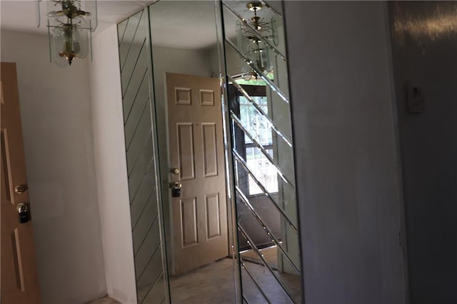 view of entryway