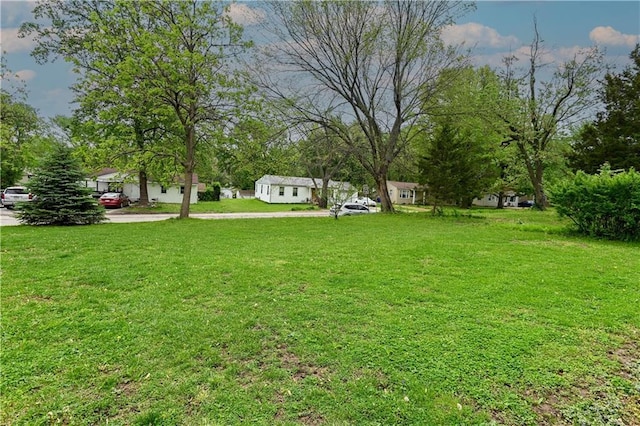 view of yard