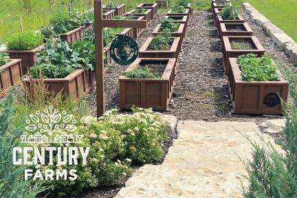12605 W 170th St, Overland Park, KS 66221 - view of yard with a vegetable garden