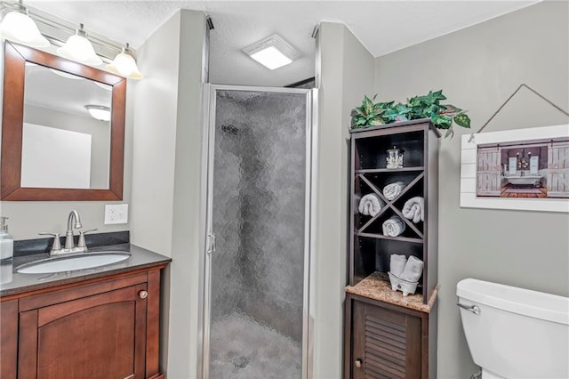 19890 State Highway C, Pattonsburg, MO 64670 - full bath with vanity, a shower stall, and toilet