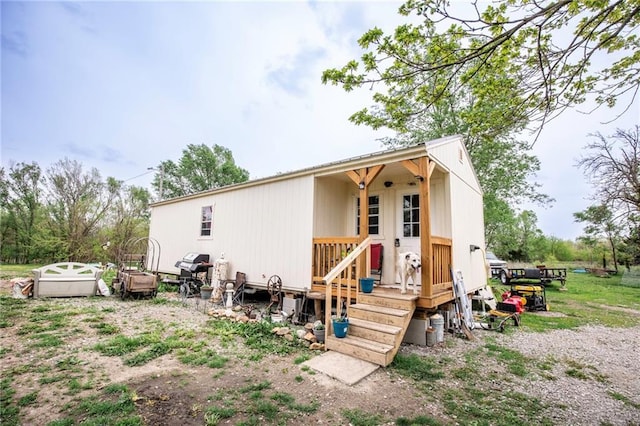 5971 Montgomery Rd, Mound City, KS 66056 - view of rear view of property