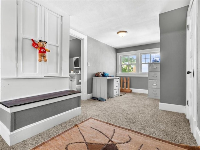 bathroom featuring baseboards