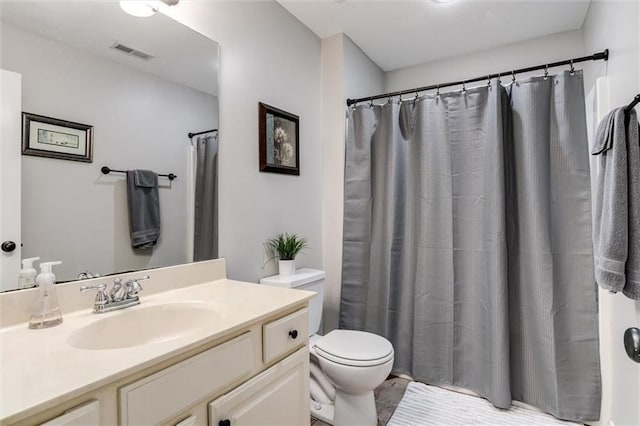 925 SW Ovation Dr, Lees Summit, MO 64081 - full bath with visible vents, toilet, and vanity