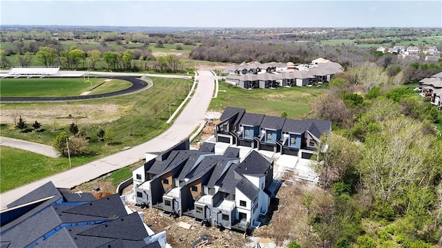 22146 W 116th Ter, Olathe, KS 66061 - birds eye view of property with a residential view