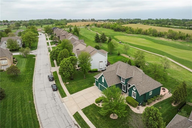 drone / aerial view