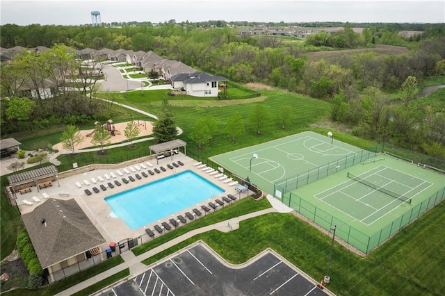 4417 N 141st St, Basehor, KS 66007 - aerial view