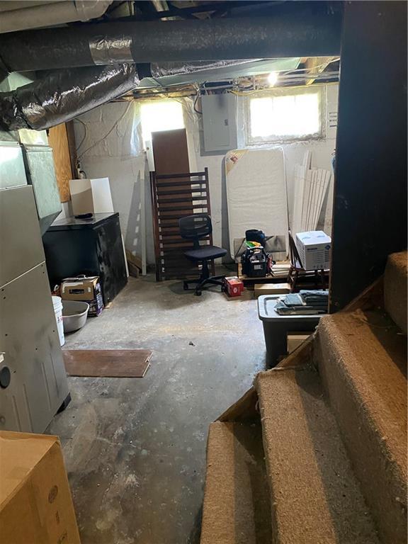 1404 S Barrett Ave, Sedalia, MO 65301 - basement with electric panel