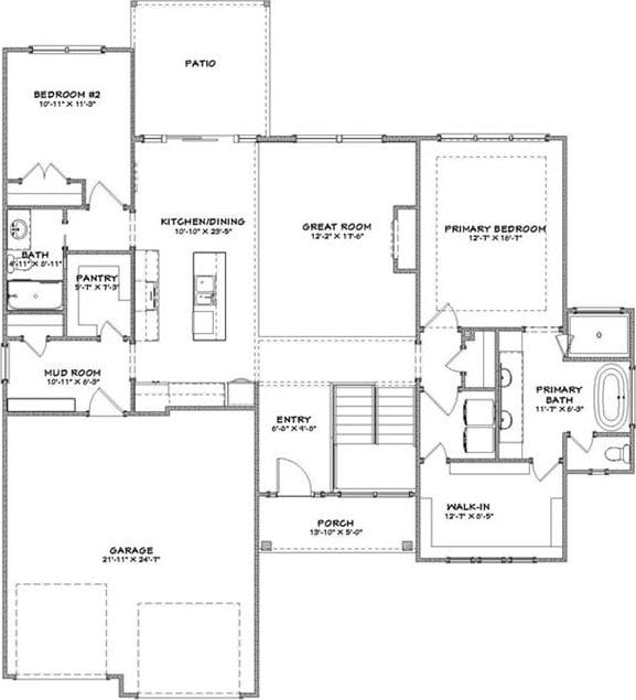 17745 S Brockway St, Olathe, KS 66062 - floor plan