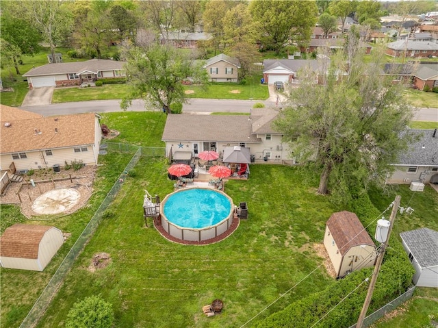 1003 Leone Ave, Sedalia, MO 65301 - aerial view featuring a residential view