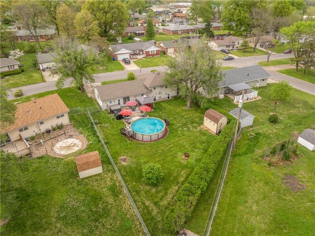 1003 Leone Ave, Sedalia, MO 65301 - bird's eye view featuring a residential view