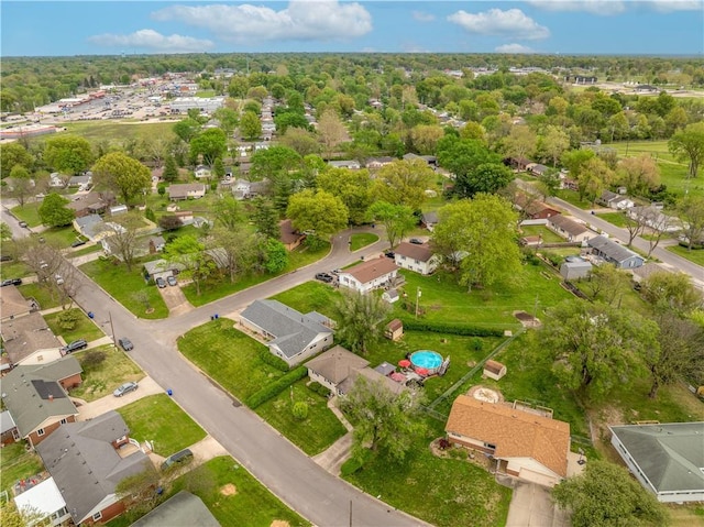 1003 Leone Ave, Sedalia, MO 65301 - drone / aerial view featuring a residential view