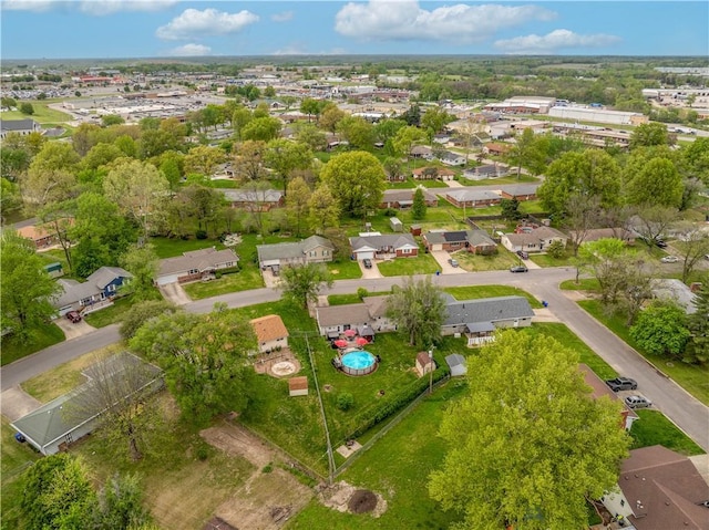 1003 Leone Ave, Sedalia, MO 65301 - birds eye view of property with a residential view