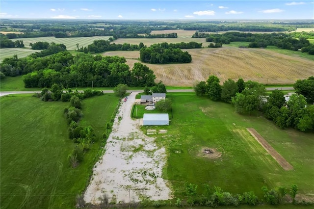 19707 E State Route A, Archie, MO 64725 - aerial view of sparsely populated area featuring large plots for crops