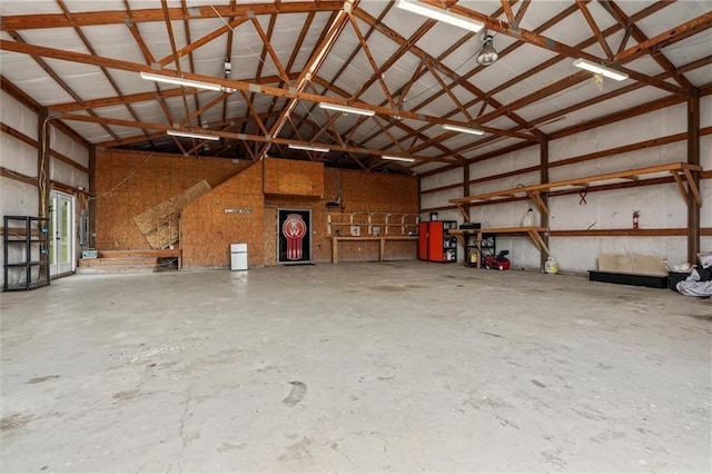 19707 E State Route A, Archie, MO 64725 - garage with metal wall